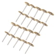 thumbnail image 1 of 20 x Brosse en Fil de Laiton Brosses Rondes Brosse à Disque Brosse à Pot pour 25MM, 1 of 8