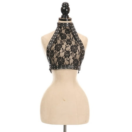 

Vegan Leather & Lace Harness