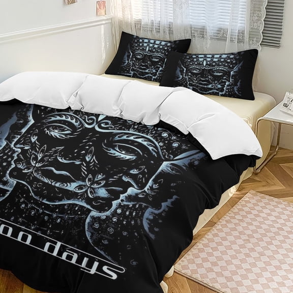 Tool Lateralus 3 Piece Comforter Bedding 1 Set Super Soft Quilt Cover with 2 Pillowcases Funny Merch Movie Fans Gifts for Girls Boys Kids Adults 86"×70"