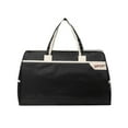 thumbnail image 2 of Large Capacity Gym Bag for Travel & Overnight | Waterproof Polyester Duffel with Lockable Zippers | 18.9" Lightweight, Tear-Resistant, Multi-Functional Organizer, Red, Brown, Purple, Blue, Black, 2 of 6