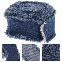 Amosfun 1 Roll of Dark Blue Decorative Ribbon Rolls for Graduation Supplies