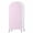 Pink, variant on Purple Pink Wedding Arch Cover,Stretchy Spandex Arch Backdrop Stand Covers 4 FT,Geometric Vertical Striped Solid Rainbow Round Top Arched Backdrop Cover for Birthday Party Ceremony Baby Shower Event