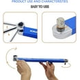 thumbnail image 4 of Pro Zero Offset Extension Wrench - 2024 New Offset Extension Wrench, 15 Inch Multifunctional Extension Wrench with 1/4", 3/8", 1/2" Square Drive Adapters, Best Impact Offset Extension For Tight Space, 4 of 10