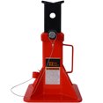 thumbnail image 3 of imerelez Heavy Duty Pin Type Professional Car Jack Stand with Lock, 22 Ton (44,000 lb) Capacity, Red, 1 Pair, 3 of 8