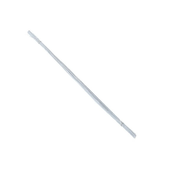 Beaupretty 200PCS White Floral Iron Wire for Craft Fake Flower Decoration Ideal for Florists