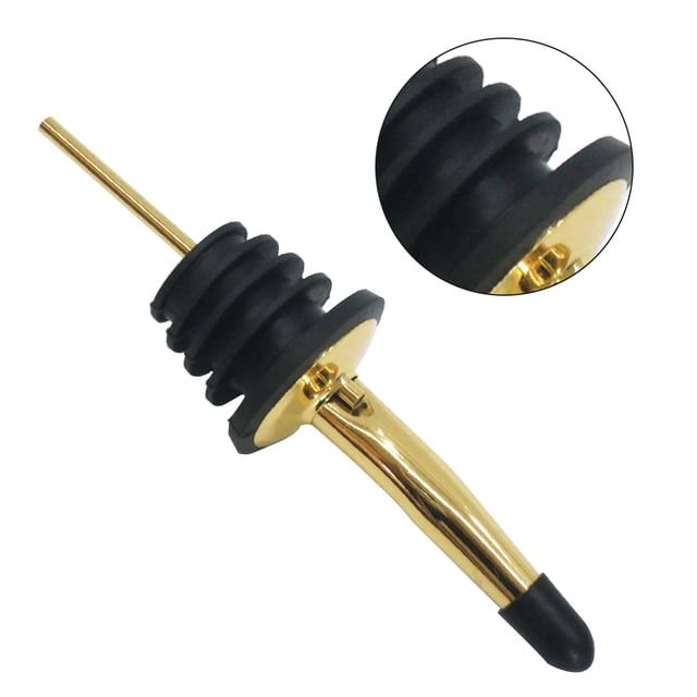 Advancent De acero inoxidable para whisky, licor, aceite, botella de vino, tapón vertedor, dispensador de boca, herramientas de cocina, accesorios de Bar Barra de herramientas No.01 Advancent HA001809-01