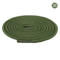 2 Pair Round Shoe Laces for Sneakers, 31 Colors Shoelaces for Sneakers, Athletic Shoelaces in 6 Different Lengths