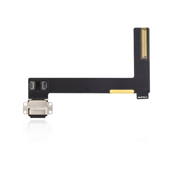 Replacement Charging Port Flex Cable Compatible For iPad Air 2 (Premium) (Black)