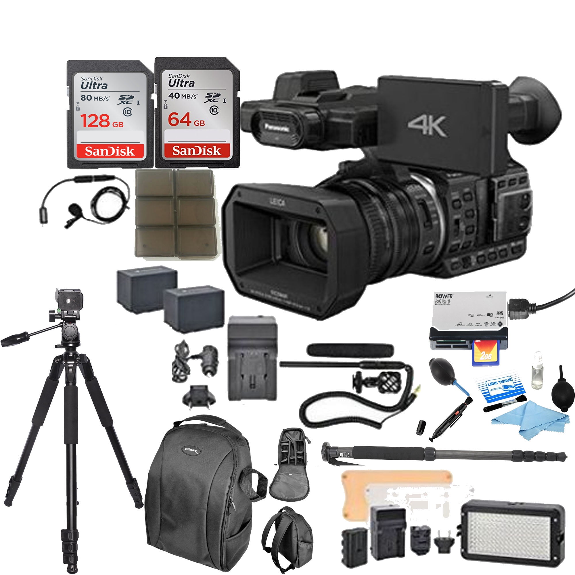 Panasonic HCX1000 4K Ultra HD 60p/50p Professional Camcorder with