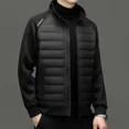 thumbnail image 4 of Ropa de diseñador para hombre, chaqueta de plumón de pato con cuello alto y relleno para hombre, chaqueta de invierno ligera para hombre, abrigo cálido para hombre, 4 of 4