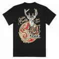 thumbnail image 3 of Stag Beer Logo Black Front and Back Print T-Shirt-2XLarge, 3 of 3
