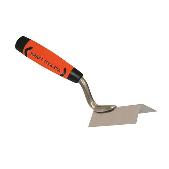 Kraft Tools PL591PF 3-1/8"x3/4" Stainless Steel Outside Corner Trowel w/ProForm® Handle