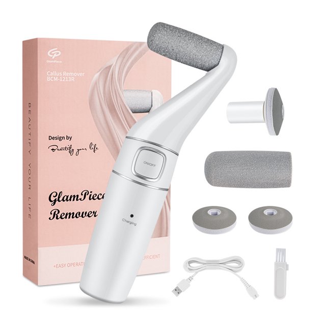Guardurnaity Lima de pedicura rápida y recargable para eliminación de piel muerta, lima eléctrica para pies y talones Cuerpo del baño