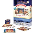 thumbnail image 4 of Eurographics: Puzzle Advent Calendar: Merry Christmas - 24 Daily Unique Individual Jigsaws, 5x 5" 50pc Each, 1200pcs Total, Holiday Countdown Gift, 4 of 5