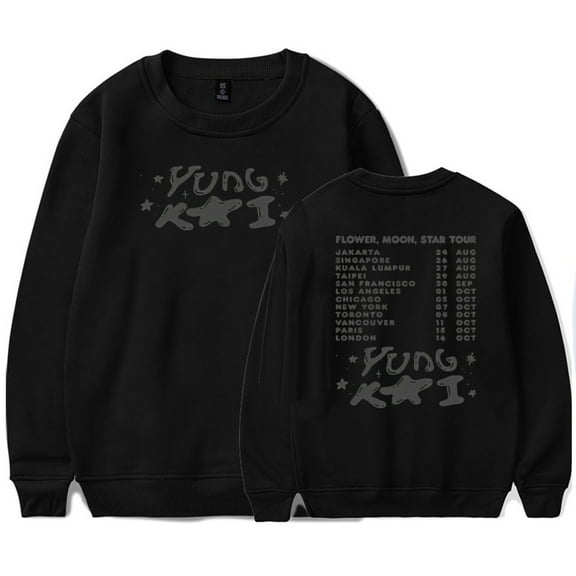 Yung Kai Pic Crewneck Sweatshirt Man/Woman Hip Hop Hoodies Fans Sweatshirts
