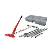 23.5 ft. Power-Lok Carpet Stretcher Kit with 17 Handle Locking Positions & Rolling Case for Stretching - 8 Piece