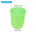 thumbnail image 2 of Protector de punta de dedo de silicona Uxcell, guardia de pulgar, color verde, tamaño pequeño, paquete de 10, 2 of 5
