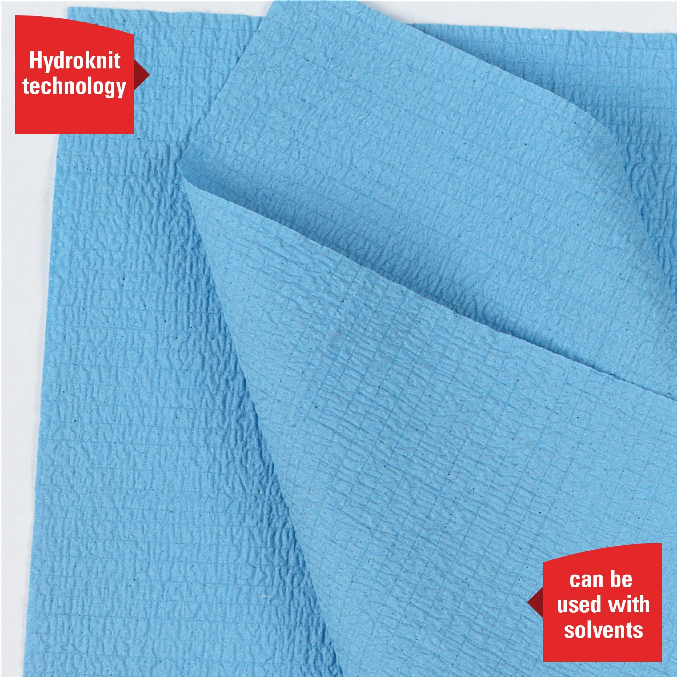 WypAll X60 Cloths, Small Roll, 9.8 x 13.4, Blue, 130/Roll, 12 Rolls/Carton -KCC35411 - image 4 of 6