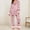 Red, variant on Women Cute Heart Silk Satin Valentines Day Pajamas Set Button Down Shirt Pants Cute Heart Print Pjs Lounge Set Sleepwear
