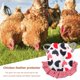 thumbnail image 1 of Protector elástico de plumas para mascotas, patrón de gallo, ala trasera de gallina, delantal para silla de montar, vestido Hugtrwg Para estrenar, 1 of 8