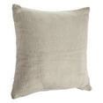 thumbnail image 4 of Ox Bay Gavin 18" x 18" Cream Solid Cotton Adult Decorative Throw Pillow, 4 of 6