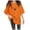 Orange, variant on Womens Oversized Cute Cat Graphic T-Shirt Retro Streetwear Casual Cotton Tops for Teen Girls Orange for Size L