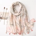 thumbnail image 2 of Mode pour Femmes Foulard Élégante pour Femmes Foulard à Col Châle Doux Foulard Châle, 2 of 3