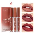 thumbnail image 2 of 3PCS/Set Waterproof Lipstick Sexy Non-stick Non-fading Lip Stick Matte Velvet Lipsticks Lips Makeup Cosmetics Women Lip Care zhangyuxiang LED, 2 of 2