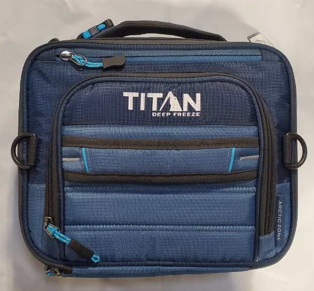 Titan Deep Freeze Expandable Warm Cold Lunch Box with 2 Ice Walls 2 Colours 