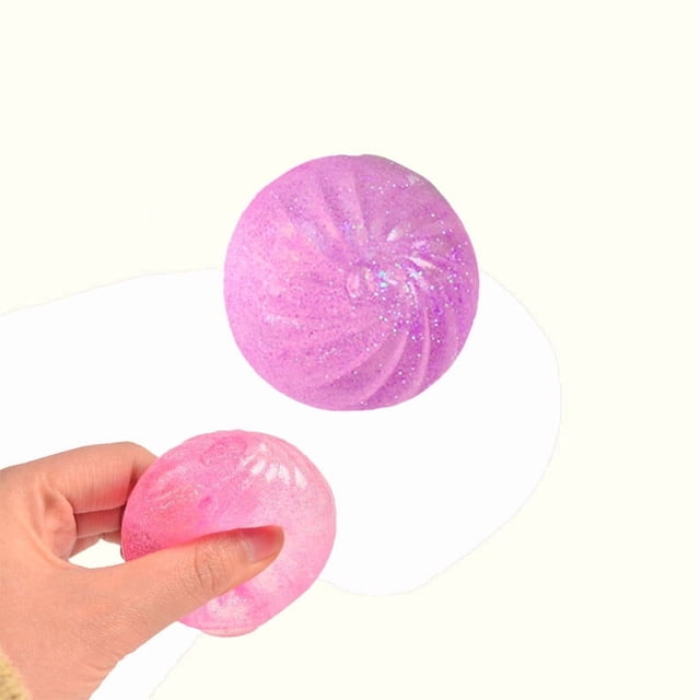 Uuiauoio Giant Dumpling, Mega Rainbow Dumpling,Jumbo Dumplings Stress Relief Sensory Toy, Slow-Rising Sensory Decompression Dumplings for Adults