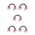 thumbnail image 1 of Decodeary 2pieces Multi Color Handle Shoulder Bag Belt Practical And Elegant Wood Bead red brown 46cm 5Set, 1 of 6