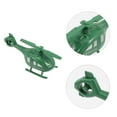 thumbnail image 3 of 25Pcs Kids Helicopter Toy Green Plastic Helicopter Shape for Aviation Enthusiasts and Role Playing, 3 of 9