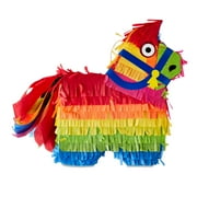 Mini Multi-color Donkey Pinata, 7.25, by Way To Celebrate