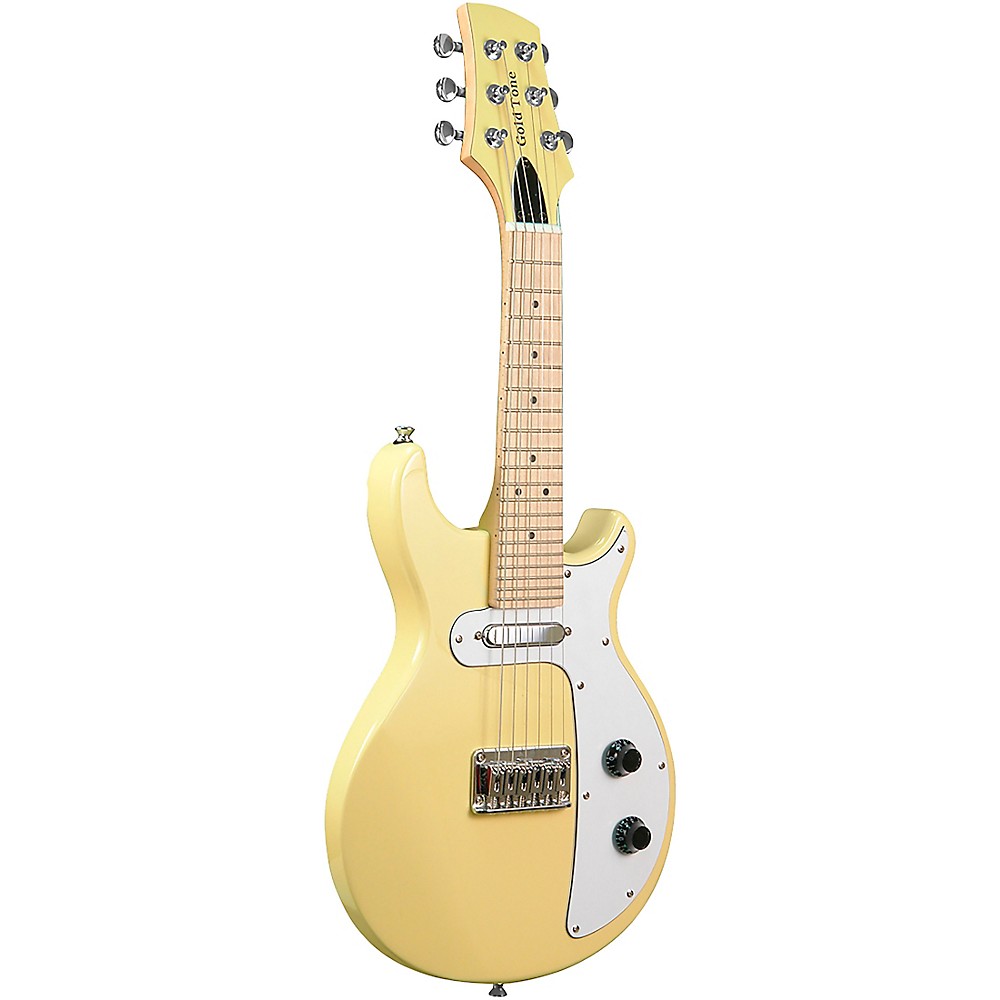 Gold Tone GME6 Electric Solidbody 6String Mando Guitar Cream Gloss