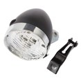 thumbnail image 4 of Darzheoy Vintage Retro 3 LED Bicycle Headlight Waterproof Mountain Bike Front Light Headlamp with Bracket (Black), 4 of 5
