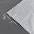 thumbnail image 4 of Hiasan Luxury Velvet Curtain with Tiebacks-Blackout Curtains for Bedroom/Living Room, Rod Pocket, Silver Grey, 52" x 84", Set of 2, 4 of 12