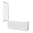 thumbnail image 5 of A&E Bath and Shower Tache Plastic Pivot and Slide Bath Screen in White/Chrome, 5 of 7