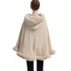 thumbnail image 4 of Faux Fur Hooded Casual Warm Jacket, 4 of 4