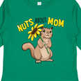 thumbnail image 4 of Inktastic Nuts about Mom Cute Chipmunk with Sunflower Boys or Girls Long Sleeve Toddler T-Shirt, 4 of 5
