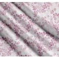 thumbnail image 3 of Soimoi White Cotton Cambric Fabric Poppy Anemone Floral Fabric Prints By Yard 42 Inch Wide, 3 of 7