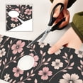 thumbnail image 7 of Cute Pink Flowers on Black Sink Splash Guard Faucet 30x5.4in Drying Mat Drying Mat Absorbent Pad for Bathroom Kitchen 1PCS, 7 of 7