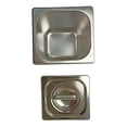 thumbnail image 2 of Inserto Acero Inoxidable Shorbull Con Tapa Sexto 1/6 Grado Alimenticio, 2 of 3