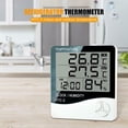 thumbnail image 2 of LCD Digital Temperature Humidity Meter HTC-2 Hygrometer Thermometer C8I5, 2 of 9