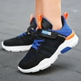 thumbnail image 5 of Kids Sneakers for Boys Girls Running Tennis Shoes Lightweight Breathable Sport Athletic for Little Kid/Big Kid Black Blue, 5 of 5