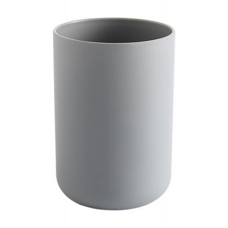 Zhuge Bathroom Tumbler, Unbreakable Dishwasher Safe Drink Cup 300ml, 2 pcs-Grey