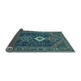 thumbnail image 2 of Ahgly Company Indoor Square Persian Light Blue Traditional Area Rugs, 6' Square, 2 of 4