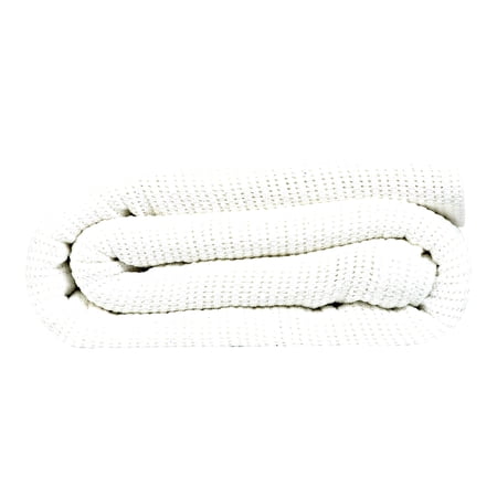 CozyLuxe Leno Weave Queen Blanket - 100% Cotton, Lightweight, Warm, Extra-Fluffy, Premium Soft & Durable Bed Blanket for All Seasons - Perfect for Bed, Couch, Sofa