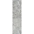 thumbnail image 5 of JONATHAN Y AMALFI COAST 2 x 10 Runner Rug, Gordes Paisley - Light Gray/Ivory, AMC103A-210, 5 of 10