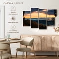 thumbnail image 5 of Elephant Stock Blue Ridge Mountain Sunrise Wall Art - Horizontal Multi Panel Canvas - Living Room Wall Decor - Nature Multi Panel - Yellow And Brown Decor - 43" x 27", 5 of 8