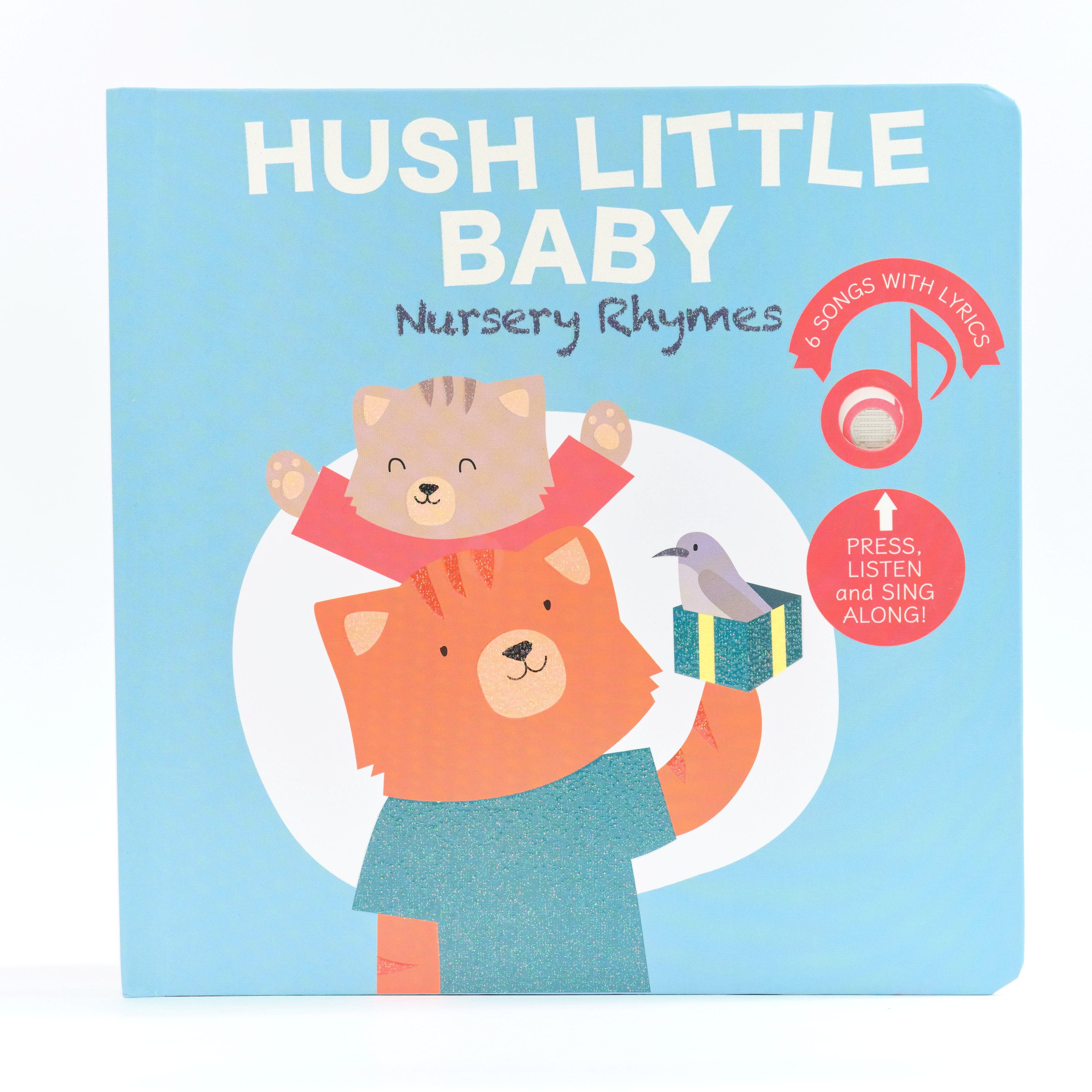 Cali's Books Hush Little Baby Interactive Bedtime Nursery Rhymes Sound